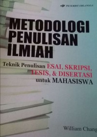 Image of Metodologi Penulisan Ilmiah