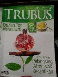 Image of TRUBUS : Herbal Anyar Pelangsing Afrodisiak Kecantikan