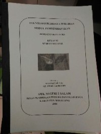 Image of Teknologi Budidaya Perairan Modul Pembenihan Ikan Kelas XI Semester Gasal