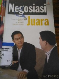 Image of Negosiasi Juara