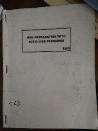 Image of UAN Preparation With TOEIC-LIKE Exercises