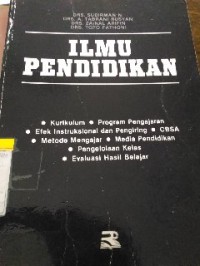 Image of Ilmu pendidikan