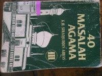 Image of 40 Masalah Agama III