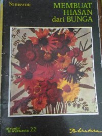 Image of Membuat hiasan dari bunga