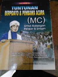 Image of Tuntunan Berpidato & Pembawa Acara (MC) untuk Kalangan Pelajar & Umum