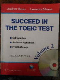 Image of Succeed in The Toeic Test volume 2