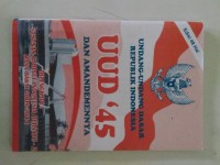 Image of UUD '45 dan Amandemennya