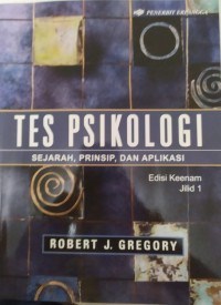 Image of Tes Psikologi : Sejarah, Prinsip dan Aplikasi Jilid 1 Edisi 6